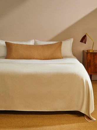 Studio Shamshiri Handwoven Cashmere Lumbar Cushion (48in/1.2m)