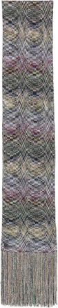 Missoni Zigzag Sjaal met Franjes - Dames - Wintersjaals - Grijs - ONE Size - Accessoires