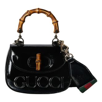 Gucci (WMNS) Gucci Bamboo 1947 Mini Top Handle Bag Black 786482-AADJQ-1060