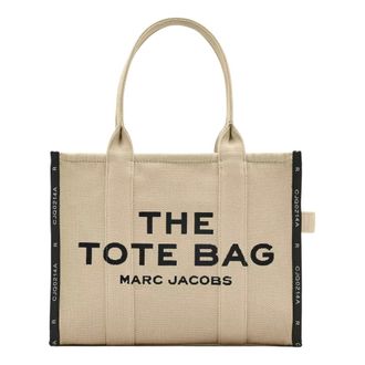 Marc Jacobs Jacquard Large Tote Bag - female - Marc Jacobs - Shopping Bags - Beige - ONE SIZE - Bags