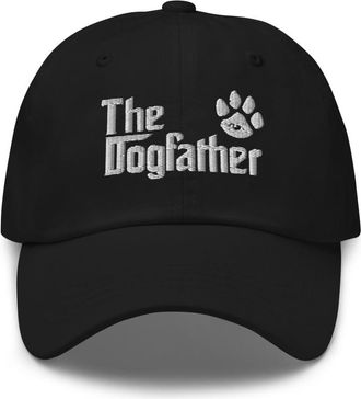 Generic Dogfather Dad hat with The Eye of The Guardian Black