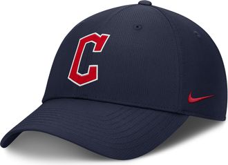Nike Cleveland Guardians Club Nike Mens Dri-FIT MLB Adjustable Hat in Blue | NB0241SGUA-T0X