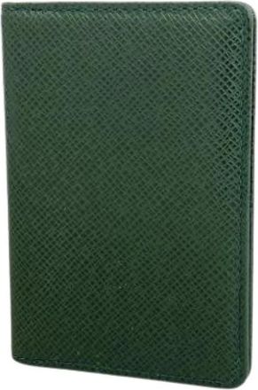 Louis Vuitton Pre-owned Wallets, male, Green, Size: ONE SIZE Pre-owned Card Case