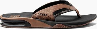 Reef Mens CI8102 FANNING Mens Sandals Black/Tan - Size: 10