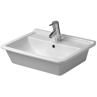 Duravit Duravit - Lavabo Empotrado Starck 3 56cm, 1 Agujero Para Grifo, 0302560000
