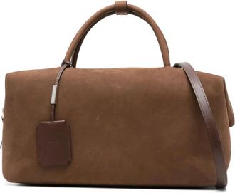 Max Mara Stijlvolle Schoudertas met Handvat - Dames - Handtassen - Bruin - ONE Size - Tassen
