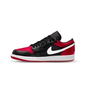 Nike Jordan 1 Low Alternate Bred Toe - unisex - Sport - Veelkleurig - Maat: 46 EU Zijde