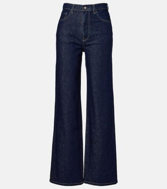 AG - Adriano Goldschmied Kora high-rise wide-leg jeans