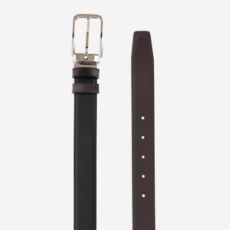 Montblanc Mens Belt Reversible Leather Multicolour