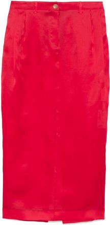 Khaite Lucian Silk Skirt