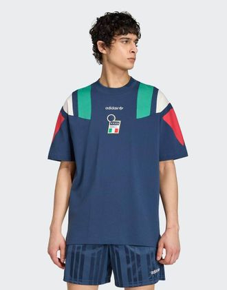adidas Italy EQT T-shirt blu navy