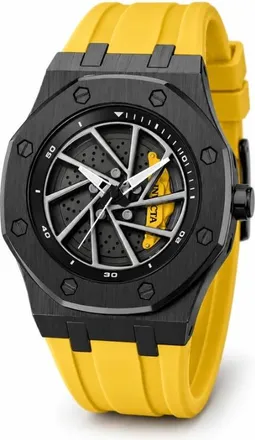 Invicta Speedway Rim Quartz Black Dial Mens Watch 69493