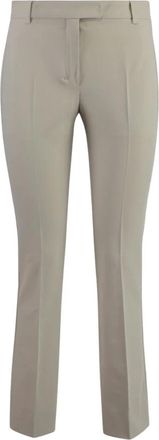 Max Mara Fatina Pantalones Rectos - Trousers - Mujer - Beige - M