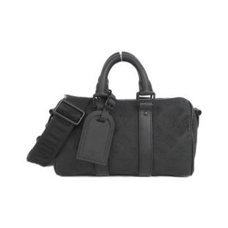 Louis Vuitton Vintage, unisex, Zwart, ONE Size, Leer, Pre-owned Vintage Handtas