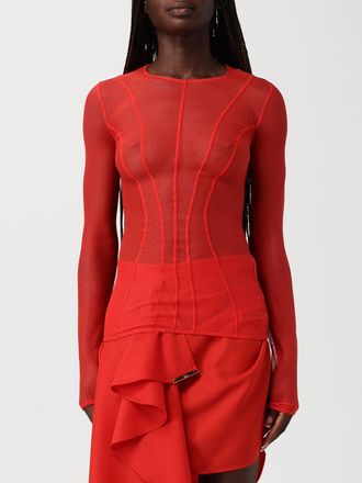 Elisabetta Franchi Top in tulle trasparente Elisabetta Franchi