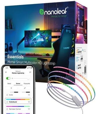 Nanoleaf Matter Smart Multicolor HD Lightstrip 16.4ft at Nordstrom