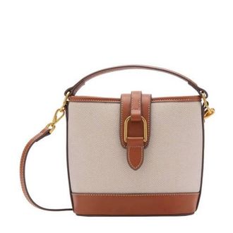 Mango crossbody tas beige/bruin