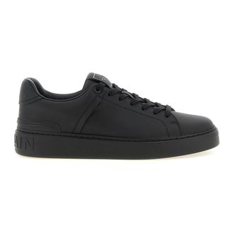 Balmain B-Court Trainers - male - Balmain - Sneakers - Black - 12 UK - Shoes