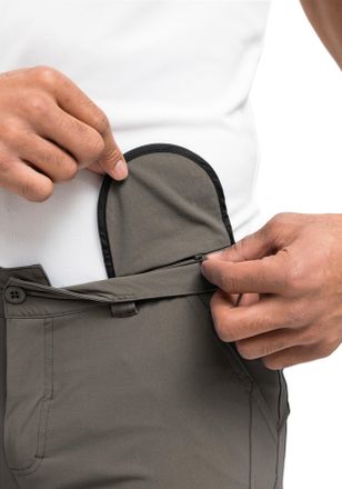 Maier Sports Funktionsshorts MAIER SPORTS Nil Short M, Herren, Gr. 46, Normalgr&ouml;ssen, braun (schlamm), 90% Polyamid, 10% Elasthan, Hosen Funktionsshorts, Herren Sh