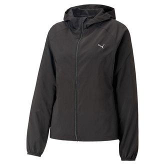 Puma (WMNS) PUMA Run Fav Hood Woven Jacket Black 523172-01