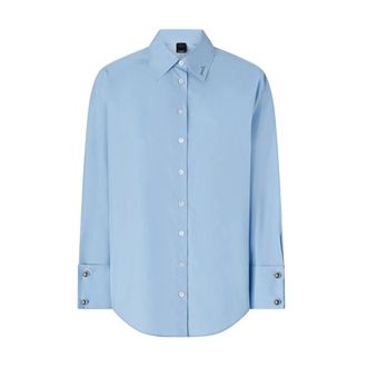 Pinko Mujer, Blusas y Camisas, Azul, Talla: S