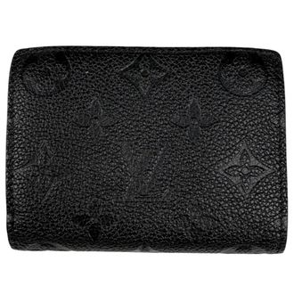 Louis Vuitton Black Noir Monogram Empreinte Wallet (Bi-Fold) (Pre-Owned)