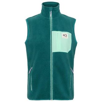 Kari Traa Rothe Vest Fleecegilet f&uuml;r Damen | t&uuml;rkis/blau