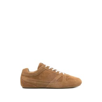 Isabel Marant Schoenen, Heren, Bruin, 44 EU, Leer, Sennyh Lage Sneakers