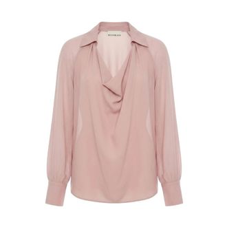 Pennyblack Dames, Blouses & Shirts, Roze, Maat: XS Zijde