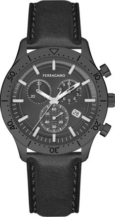 Ferragamo Master Chrono Strap Watch